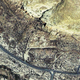 Satellite picture of Pueblo Bonito.